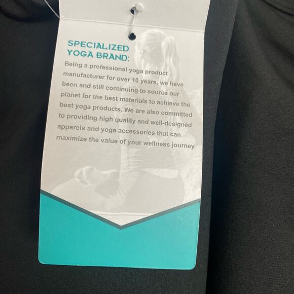 HEATHYOGA Tennis Dress Black - Size M - Picture 4 of 7